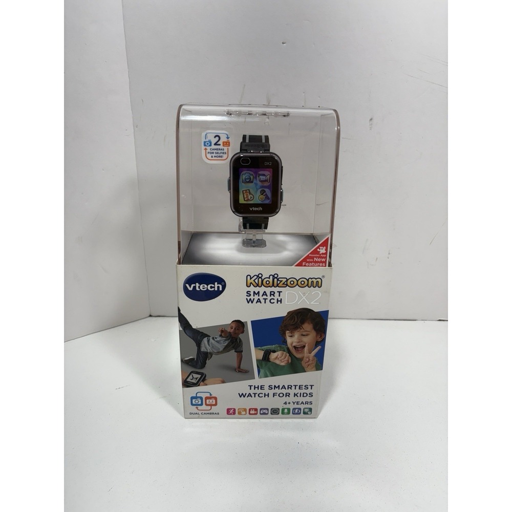Vtech Kidizoom Watch DX2 Black‎ Smartwatch New